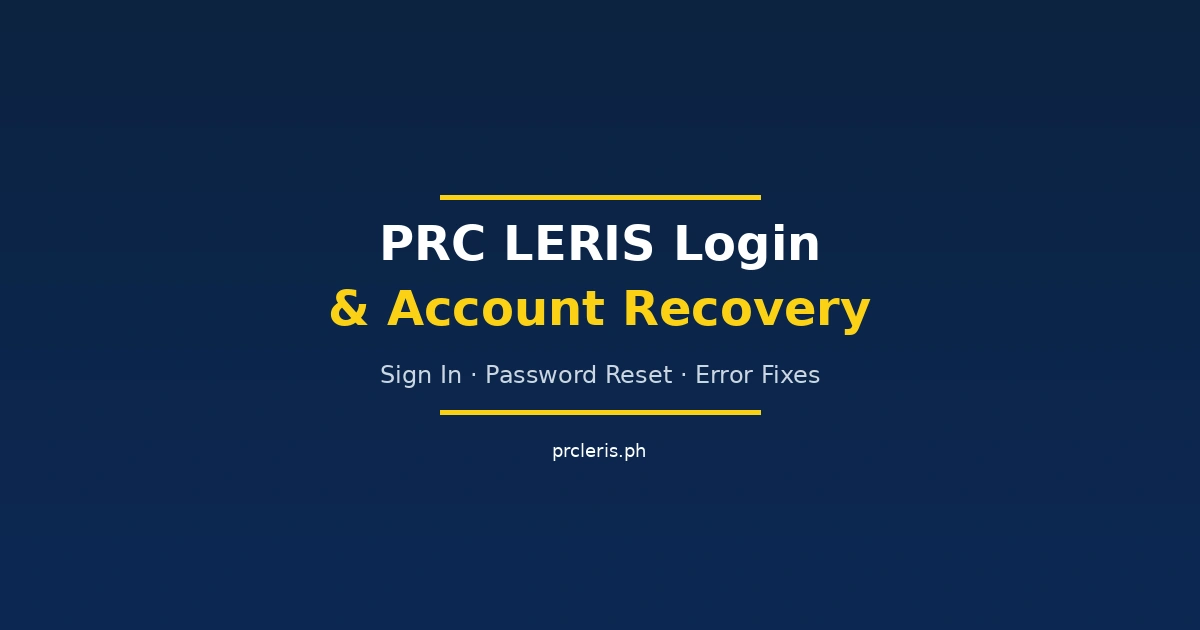 leris account login