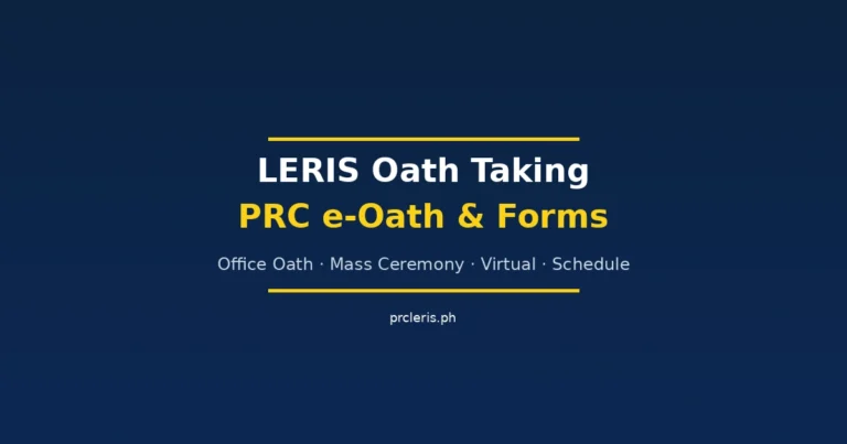 leris oath taking