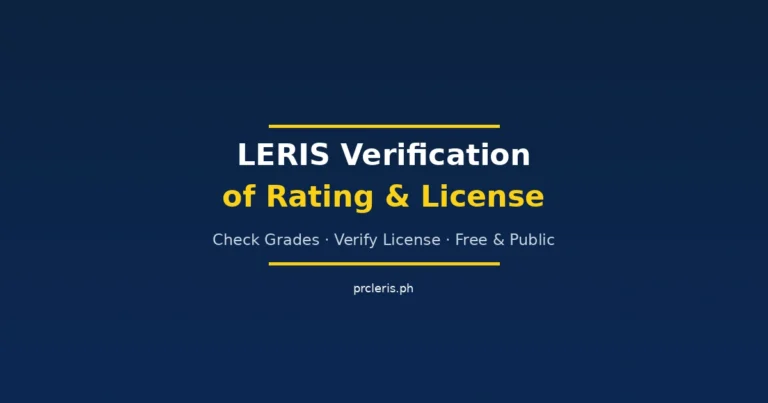 leris verification