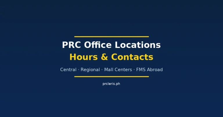 prc office locations
